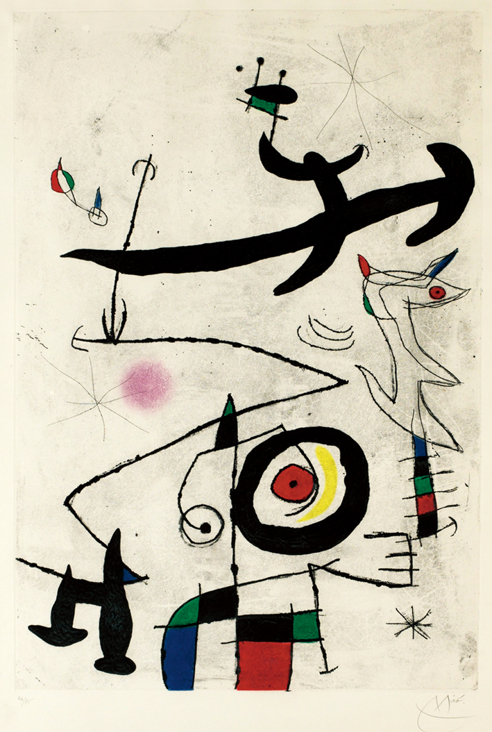  胡安·米罗 Joan Miró ——村庄的鸟